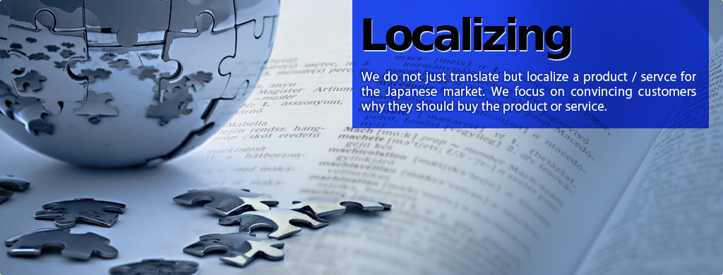 localizing japanese