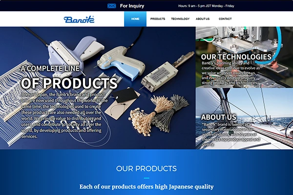 TOSKA-BANOK localized website